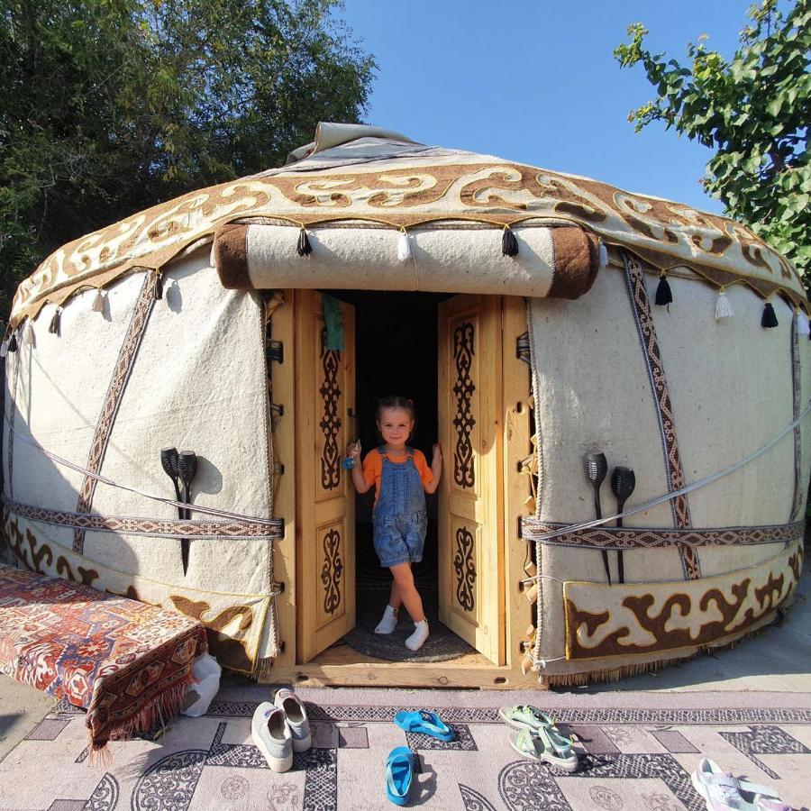 Bed and Breakfast Agat Yurt Camp Kaji-Say Exterior foto