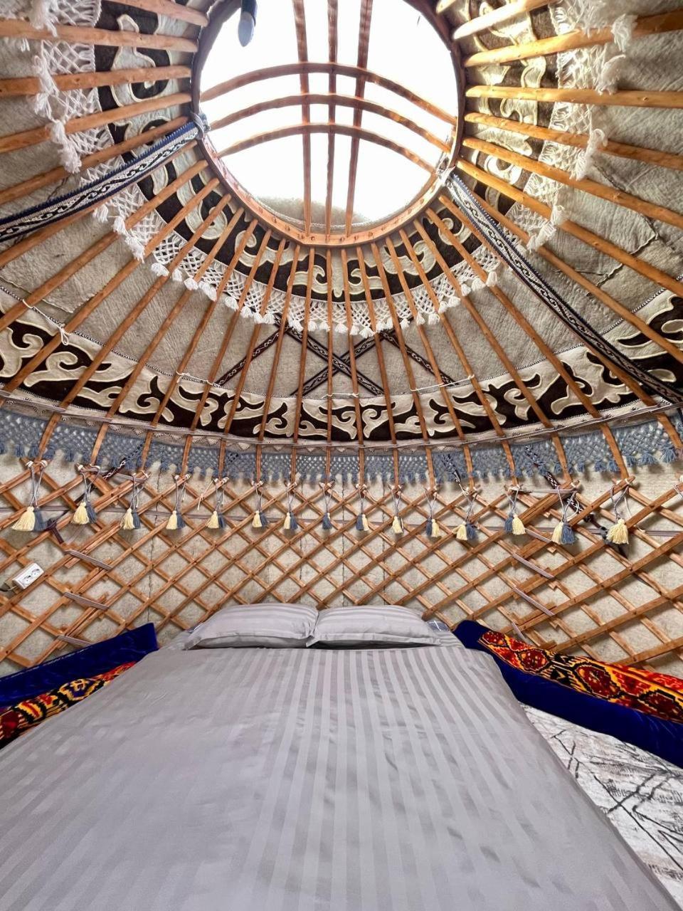 Bed and Breakfast Agat Yurt Camp Kaji-Say Exterior foto
