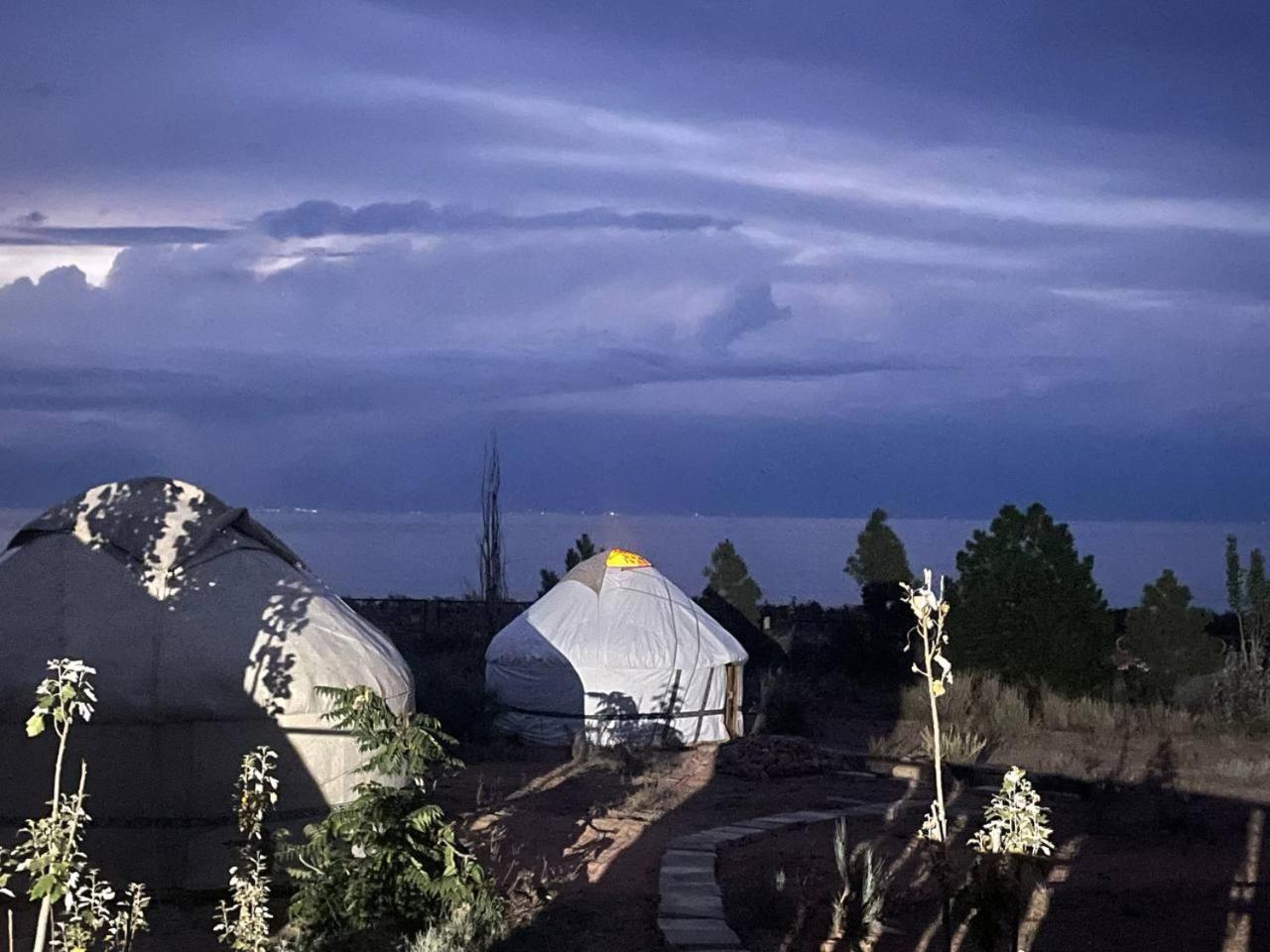 Bed and Breakfast Agat Yurt Camp Kaji-Say Exterior foto