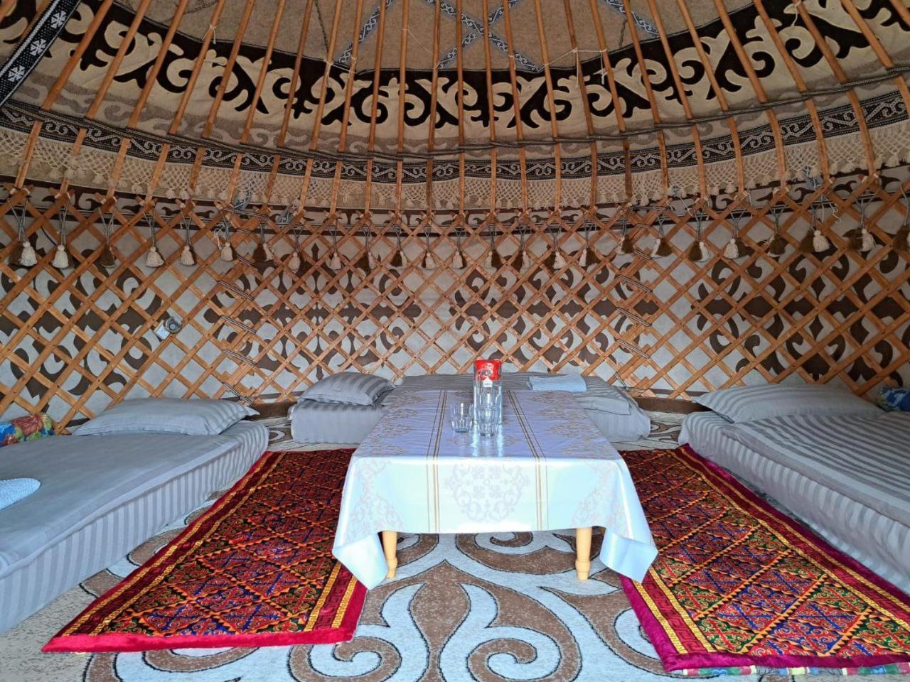 Bed and Breakfast Agat Yurt Camp Kaji-Say Exterior foto