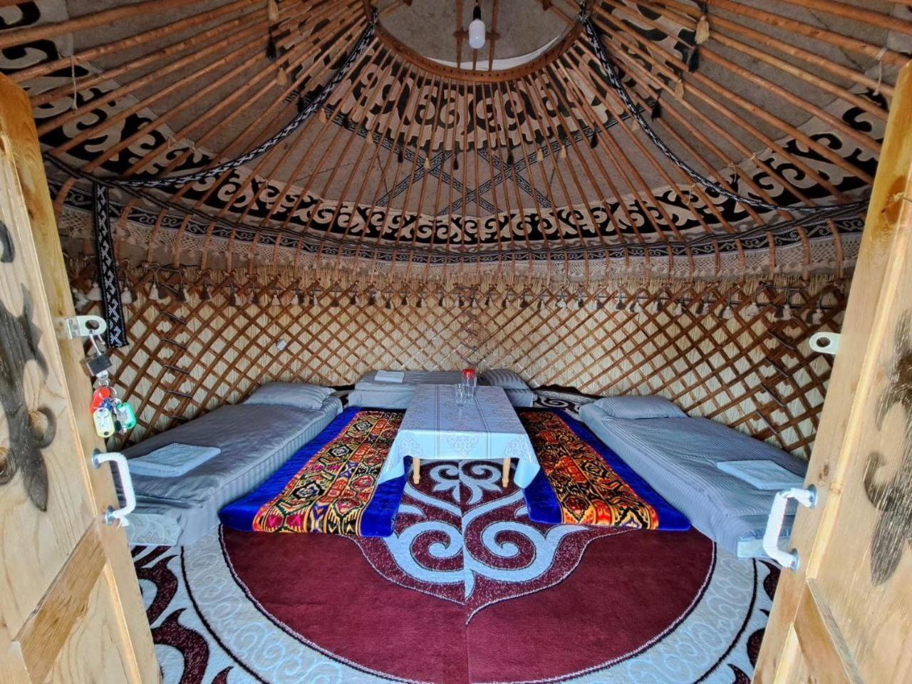 Bed and Breakfast Agat Yurt Camp Kaji-Say Exterior foto