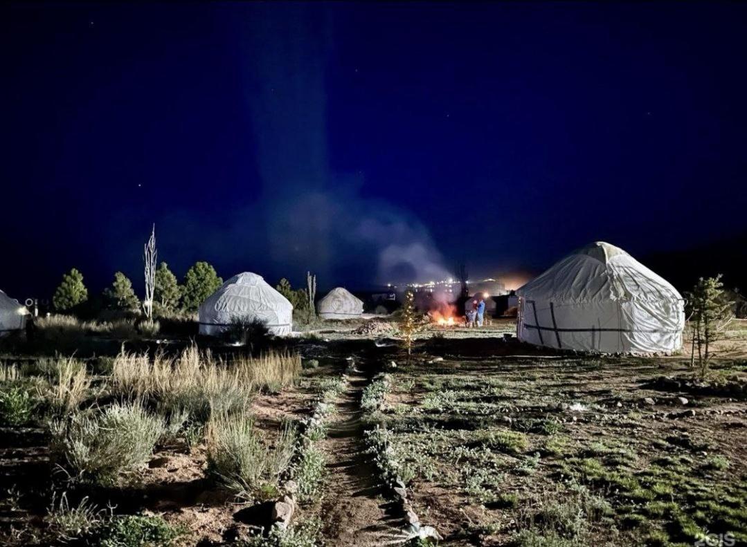 Bed and Breakfast Agat Yurt Camp Kaji-Say Exterior foto