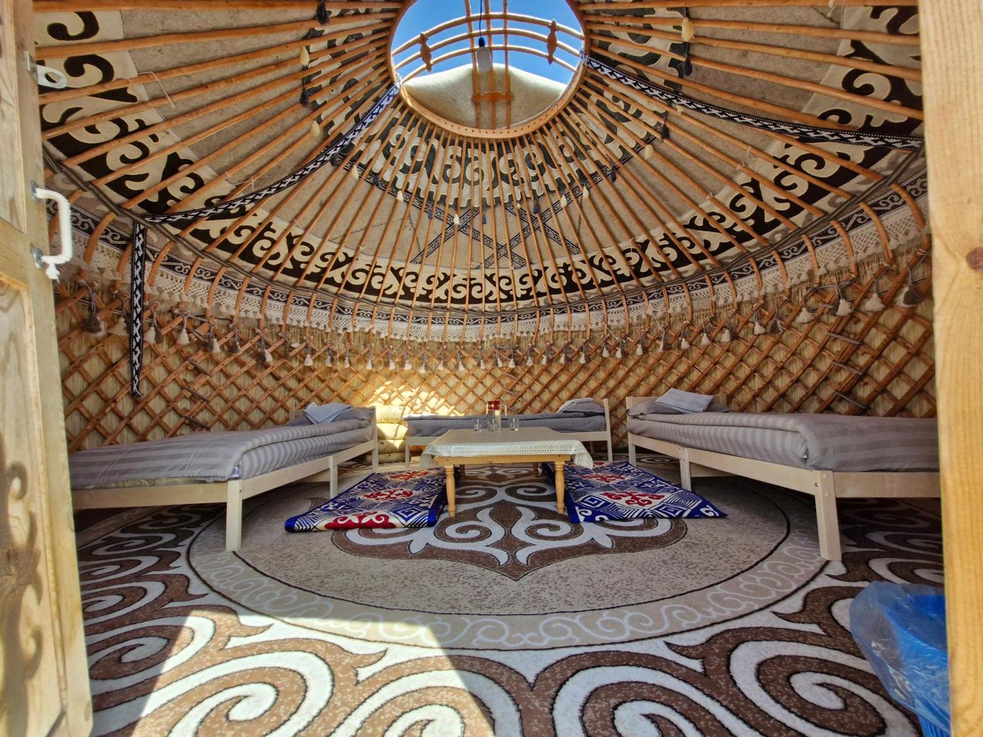 Bed and Breakfast Agat Yurt Camp Kaji-Say Exterior foto
